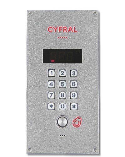 Блок вызова Цифрал CCD-20.1/TC ЦФРЛ.468369. в Белгороде Блоки вызова многоабонентные Pintop.ru