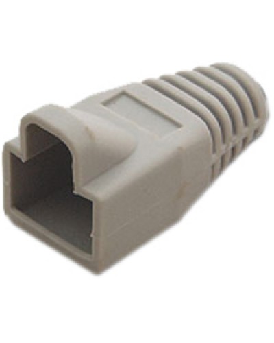 Колпачок изолирующий для разъемов RJ-45 серый (10шт.) Hyperline BOOT-GY-10 в Белгороде Коннекторы и разъемы Pintop.ru