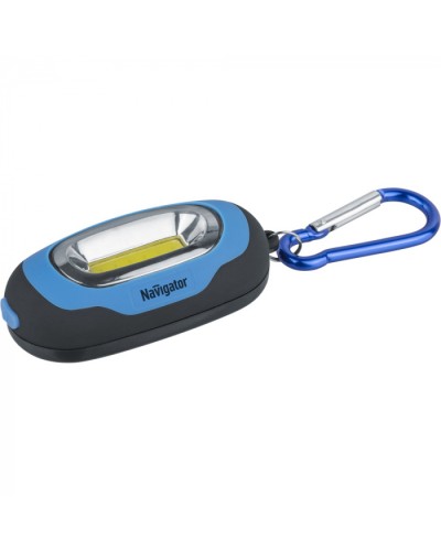 Фонарь Navigator 93 659 NPT-KC07-B-2CR2032 брелок пласт.1COB LED(1Вт) 3 реж.син в Белгороде Дополнительное оборудование для СКУД Pintop.ru
