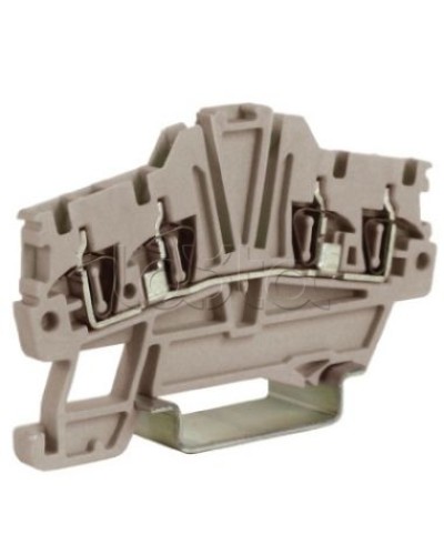 Зажим 1,5 кв.мм синий 2 ввод/2 вывода DKC ZHI420 в Белгороде Держатели, клипсы, скобы Pintop.ru