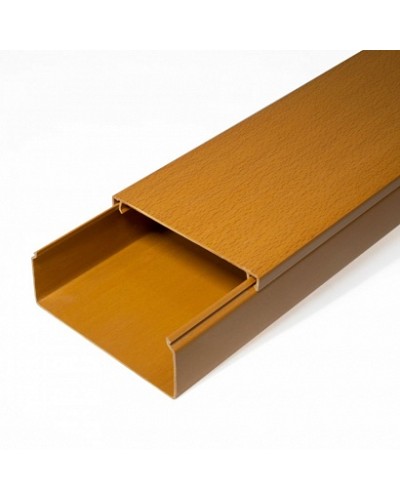 Кабель-канал бук 2-й замок в п/э 100х40 (8 м/уп) Промрукав (PR03.0206) в Белгороде Огнестойкие кабельные линии Pintop.ru