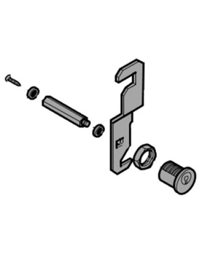 Замок дверцы G4040 Came 119RIG411 в Белгороде Запчасти для шлагбаумов и автоматики Pintop.ru