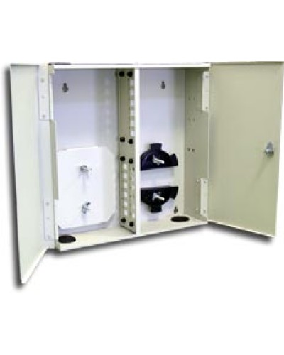 Кросс оптический, настенный, на 4 адаптерные панели LANMASTER LAN-FOB-WM-4H в Белгороде Кросс оптический Pintop.ru