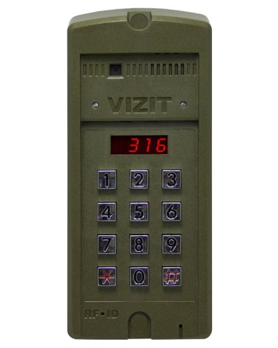 Блок вызова для совместной работы с БУД-302 Vizit БВД-316F в Белгороде Блоки вызова многоабонентные Pintop.ru