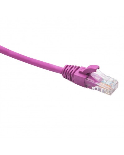 Шнур коммутационный U/UTP категория 5e LSZH нг(А)-HF 15,0 м, маджента Datarex DR-181725 в Белгороде Патчкорды (медные) Pintop.ru