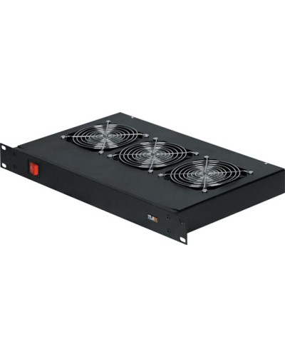 Панель вентиляционная с 3 вентиляторами TLK TLK-VP3/BK в Белгороде Вентиляторные модули Pintop.ru