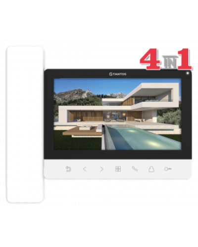 Монитор цветного видеодомофона Tantos LOKI HD SE (White) в Белгороде Абонентские видеоустройства Pintop.ru