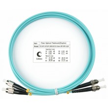 Шнур оптический duplex FC-ST 50/125 mm OM3 2м LSZH Cabeus FOP-50-FC-ST-2m