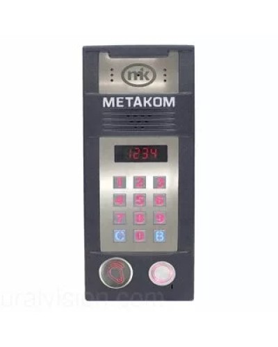 Многоабонентый антивандальный блок вызова со встроенной видеокамерой Метаком MК2018-RFMFV в Белгороде Блоки вызова многоабонентные Pintop.ru