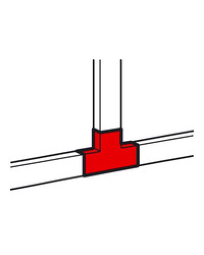 Тройник для кабель-канала METRA 15x10 Legrand (638104) в Белгороде Аксессуары для кабель-канала Pintop.ru