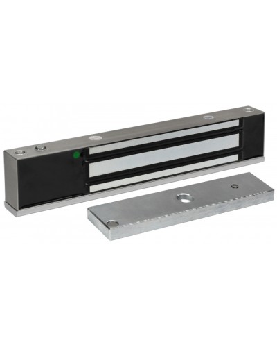 Smartec ST-EL323DLW-SS - Электромагнитный замок, уличное исполнение, СИД, датчик положения двери, IP68, нержавеющая сталь, усилие 320-340 кг. в Белгороде Электромагнитные замки Pintop.ru