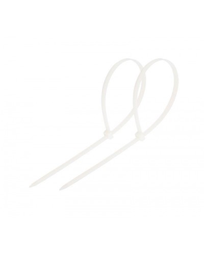 Стяжка нейлоновая неоткрывающаяся, безгалогенная (halogen free) 150x3.5мм, белая (100 шт) в Белгороде Стяжки-хомуты Pintop.ru