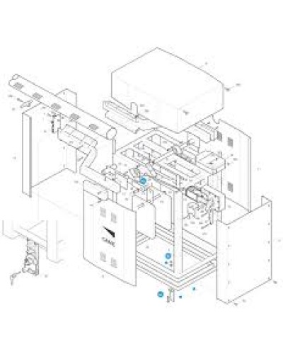 Вал выходной G2080 G2081 Came 119RIG157 в Белгороде Запчасти для шлагбаумов и автоматики Pintop.ru