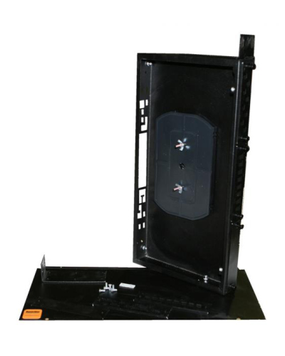 Hyperline FO-19R-3U-12xSLT-W140H42-96UN-BK Бокс оптический универсальный 19 в Белгороде Кроссы оптические Pintop.ru