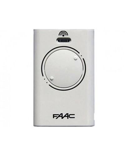 Брелок-передатчик 2-канальный Faac 787007 (белый) в Белгороде Устройства радиоуправления для шлагбаумов и автоматики Pintop.ru