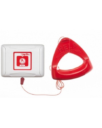 Влагозащищенная радиокнопка вызова со шнуром Hostcall MP-413W2 в Белгороде Система оповещения и трансляции Hostcall Pintop.ru