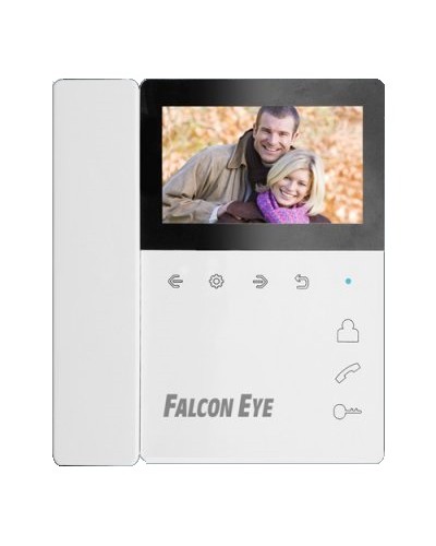 Монитор цветного видеодомофона с трубкой на магните Falcon Eye Lira в Белгороде Вызывные видеопанели малоабонентные Pintop.ru