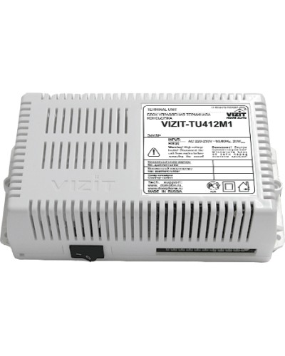 Блок управления терминала консьержа Vizit-TU412M1 в Белгороде Блоки управления многоабонентные Pintop.ru