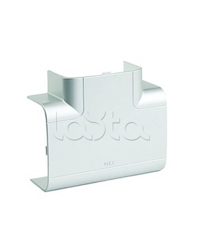 Тройник 90х50 мм, цвет серый металлик DKC 09506G в Белгороде Аксессуары для кабель-канала Pintop.ru