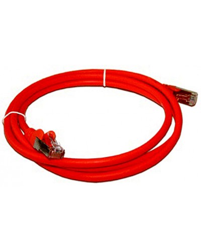 Патч-корд RJ45 - RJ45, 4 пары, FTP, категория 5е, 10 м, красный, LSZH LANMASTER LAN-PC45/S5E-10-RD в Белгороде Патч-корды и пигтейлы Pintop.ru