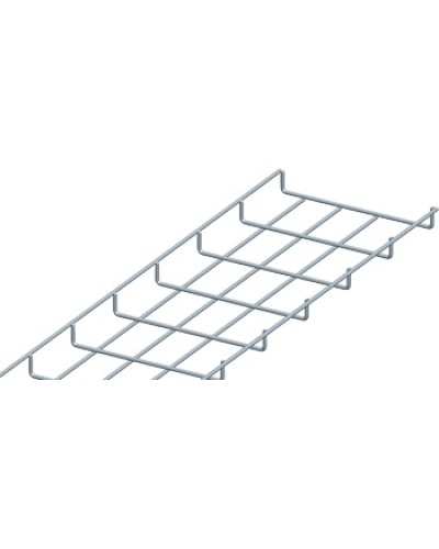 Лоток проволочный 25х100мм, Ф3.8мм, оцинкованный (3 м) LANMASTER LAN-MT25x100-3.8EZ в Белгороде Кабельные лотки Pintop.ru