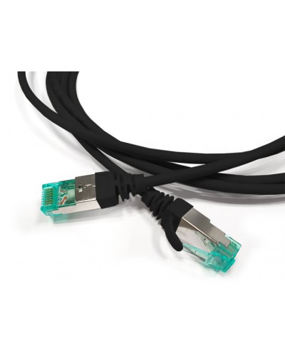 Hyperline PC-LPT-SFTP-RJ45-RJ45-C6A-1M-LSZH-BK Патч-корд S/FTP в Белгороде Патчкорды (медные) Pintop.ru