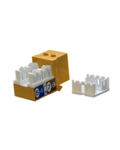 Вставка Hyperline (KJ9-8P8C-C5e-90-OR) в Белгороде Коннекторы Pintop.ru