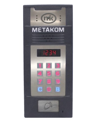 Многоабонентый антивандальный блок вызова со встроенной видеокамерой Метаком MК2018-RFiV в Белгороде Блоки вызова многоабонентные Pintop.ru