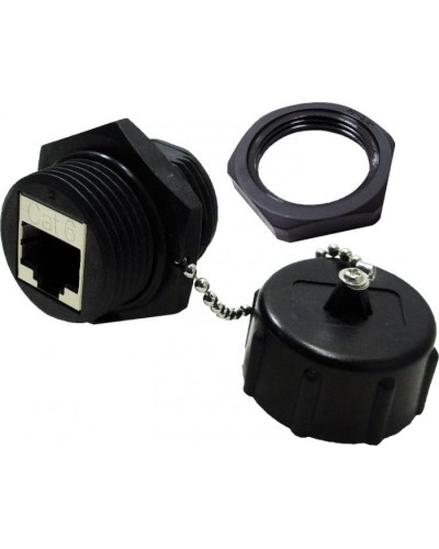 Модуль соединительный индустриальный, IP67, экранированный, кат.6 LANMASTER LAN-KCP45S6-WP в Белгороде Проходные адаптеры Pintop.ru