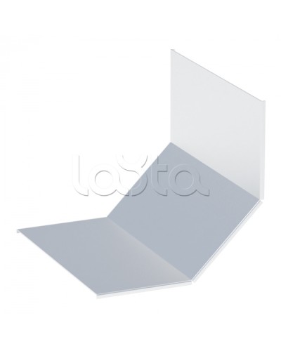 Крышка на угол 90 градусов верт. внутр. лестн. усиленная 100x500 мм (2 мм) HDZ EKF (kviltp90100500-2-HDZ) в Белгороде Аксессуары для лотков Pintop.ru