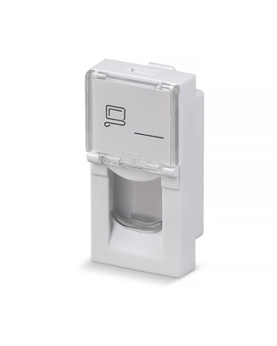 Вставка 45x22,5 (Mosaic) для 1 модуля формата Keystone Jack Cabeus (FP-L-22,5-1M) в Белгороде Модули Keystone Pintop.ru