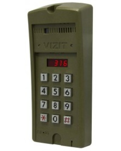 Блок вызова для совместной работы с БУД-302 Vizit БВД-316R в Белгороде Блоки вызова многоабонентные Pintop.ru