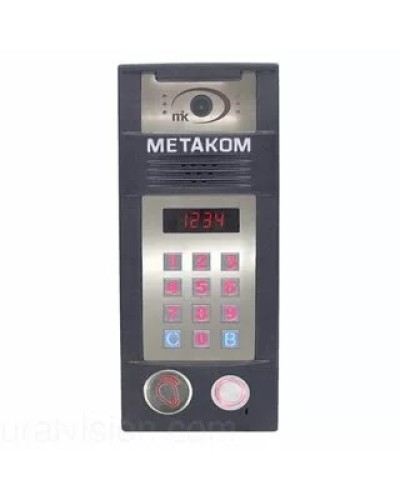 Многоабонентый антивандальный блок вызова со встроенной гибридной видеокамерой Метаком MК2018-TMRFVH в Белгороде Блоки вызова многоабонентные Pintop.ru