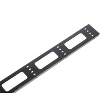 Органайзер кабельный вертикальный для стойки внешний с окнами 38U ЦМО ВКО-СТК-38-9005