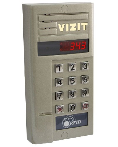 Блок вызова домофона Vizit БВД-343FCPL в Белгороде Блоки вызова многоабонентные Pintop.ru