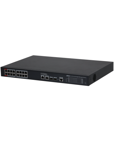 16-портовый гигабитный PoE коммутатор Dahua DH-CS4220-16GT-135-V2 в Белгороде Коммутаторы Pintop.ru