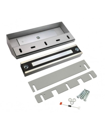 Электромагнитный замок влагозащищённый ALeko ALM-350FT (серый) в Белгороде Электромагнитные замки Pintop.ru