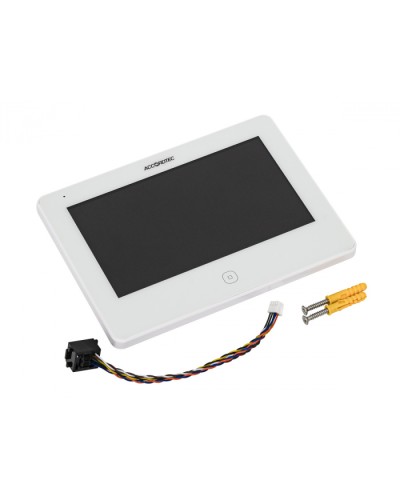 Монитор видеодомофон AccordTec AT-VD 770W WH в Белгороде Абонентские IP устройства Pintop.ru