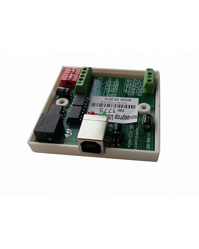 Конвертер для объединения контроллеров AT-SN в сеть AccordTec Конвертер RS-485/USB в Белгороде Дополнительное оборудование для СКУД Pintop.ru