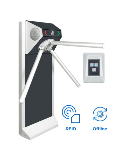 CARDDEX Комплект компактной автономной проходной STL-01AEC в Белгороде Турникеты Pintop.ru
