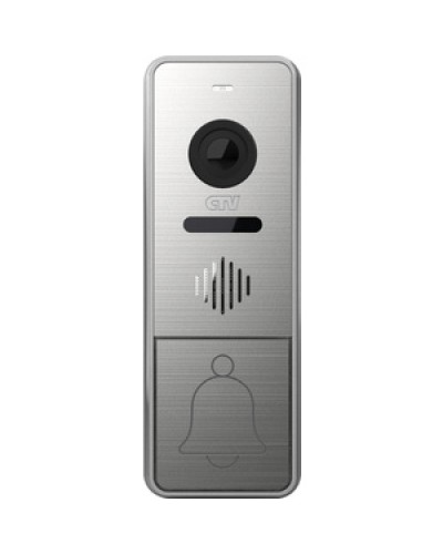 Вызывная панель CTV-D4005 (серебро) в Белгороде Вызывные видеопанели малоабонентные Pintop.ru