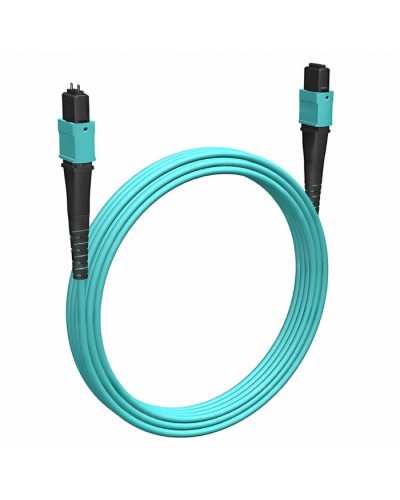 Кабельная сборка MPO(F) -MPO(M)-8 волокон 50/125 OM3, 5 m Cabeus (FOP-50-OM3-8-MPO(F)-8-MPO(M)-B-5m) в Белгороде Кабельные сборки (оптические) Pintop.ru