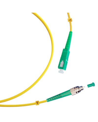 Шнур оптический simplex FC/APC-SC/APC 9/125 sm 15м LSZH Cabeus FOP(s)-9-FC/APC-SC/APC-15m в Белгороде Патч-корды оптические Pintop.ru