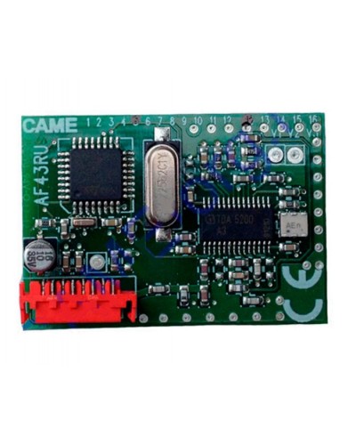Плата радиоприемника встраиваемая Came 001AF43RU в Белгороде Устройства радиоуправления для шлагбаумов и автоматики Pintop.ru