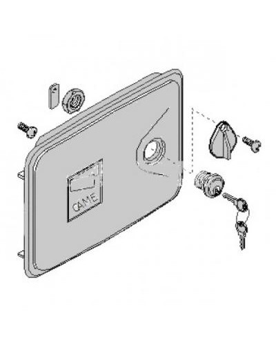 Дверца замка разблокировки FERNI Came 119RID136 в Белгороде Запчасти для шлагбаумов и автоматики Pintop.ru