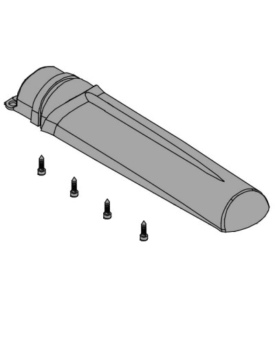 Крышка кожуха винта АХ5024, АХ71230 Came 119RID310 в Белгороде Запчасти для шлагбаумов и автоматики Pintop.ru