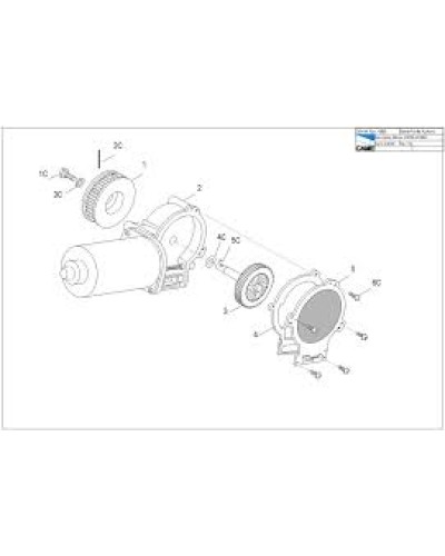 Моторедуктор RODEO Came 119RIP119 в Белгороде Запчасти для шлагбаумов и автоматики Pintop.ru