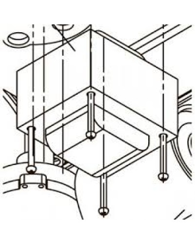 Корпус приемника DIW01 DBC01 Came 119RIR258 в Белгороде Запчасти для шлагбаумов и автоматики Pintop.ru