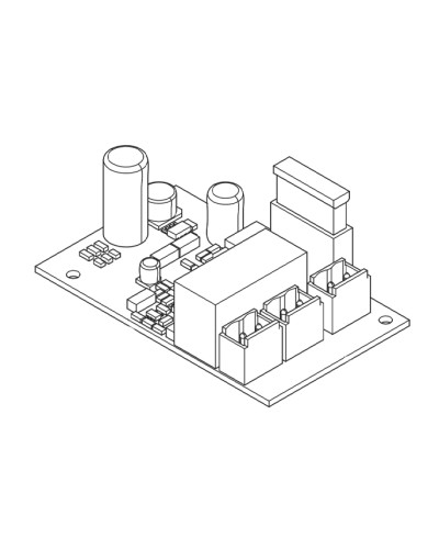 Came LB39 (002LB39) - Плата аварийного питания для подключения и зарядки 2 аккумуляторов, 12 В - 7 Ач в Белгороде Запчасти для шлагбаумов и автоматики Pintop.ru
