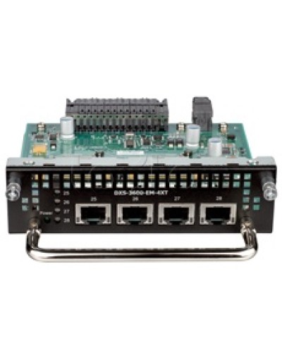 Модуль расширения с 4 портами D-Link DXS-3600-EM-4XT/A1A в Белгороде Дополнительное оборудование для сетей Pintop.ru